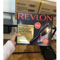 NEW - Revlon One-Step Hair Dryer And Volumizer Hot Air Brush, Black