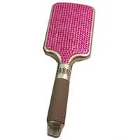 2020 DIY BLing Professional cheap hair brush good quality diamond personalized hair paddle brush