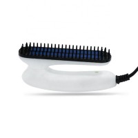 Hair Straightener Brush Hair Curling Iron Styler Men's All In One Salon Hairdressing Comb Hot Sale Professional Quick