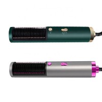 3 In 1 Hot-Air Brush Hair Straightener Massage Scalp  Hair Curling Iron Air Outlet  Wind Speed Adjustment Hair Dryer