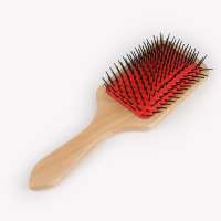 Professional Large Wood Paddle Hair Brush Nylon Pin With Massage Air Bag Comb Anti Static Flat Detangler Brush